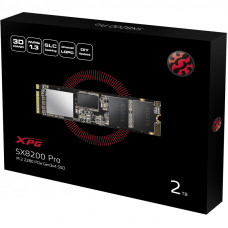 Твердотельный диск 2TB A-DATA XPG SX8200 Pro, M.2 2280, PCI-E 3x4, [R/W - 3350/2800 MB/s] 3D-NAND TLC